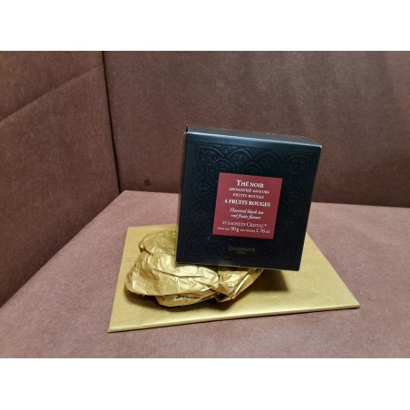 Thé noir 4 fruits rouges